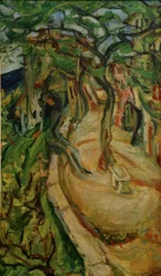 Ch. Soutine, Het terras in Vence